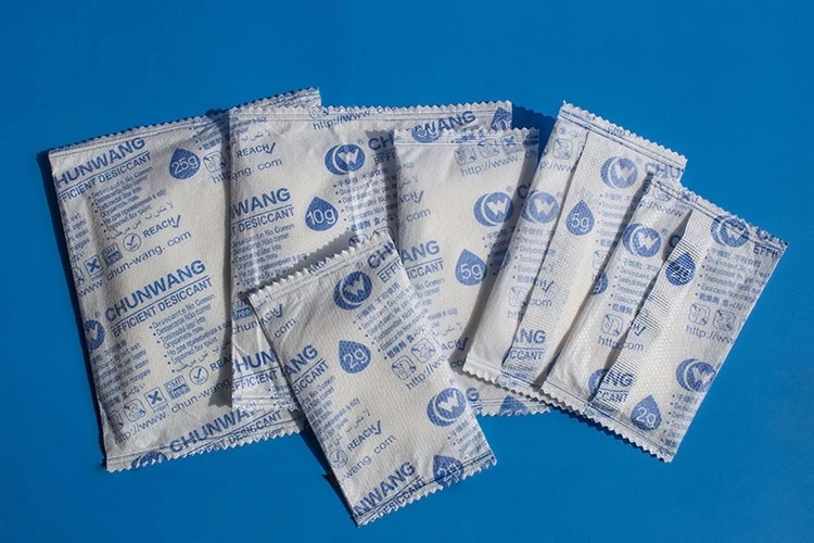 Readymade Garment Use Desiccant for Carton Storage with Calcium Chloride Absorbent