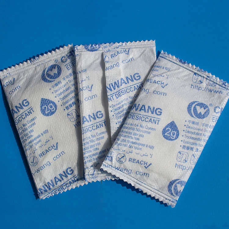 Readymade Garment Use Desiccant for Carton Storage with Calcium Chloride Absorbent