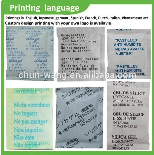 2g Harmless Silica Gel Desiccant