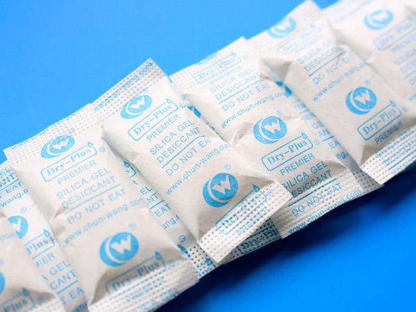 Silikageliniai maišeliai lęšiams Silica Gel bags for Lenses
