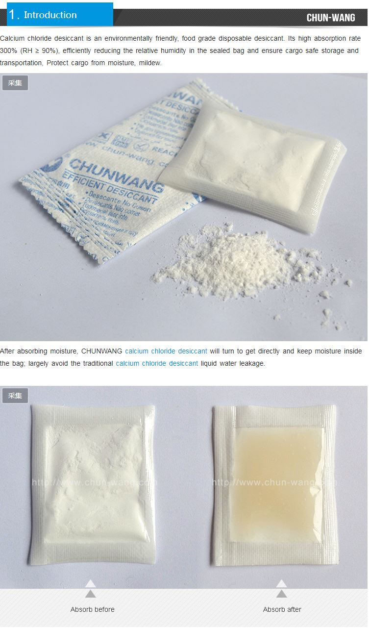 calcium chloride desiccant calcium chloride desiccant