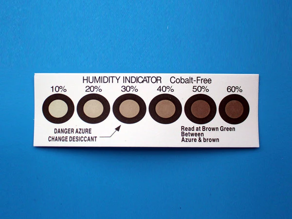 6 Dots Humidity Indicator Card