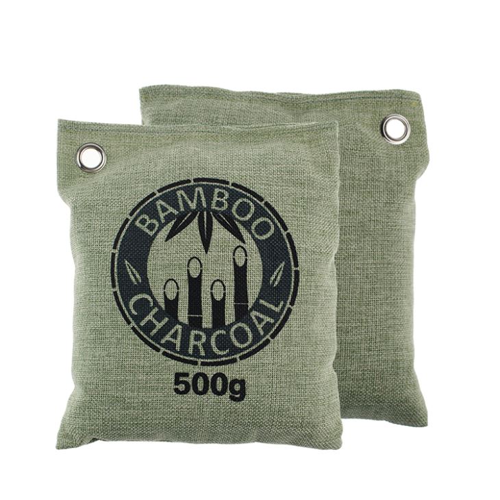 100% bambuko medžio anglies oro valymo krepšys 500g