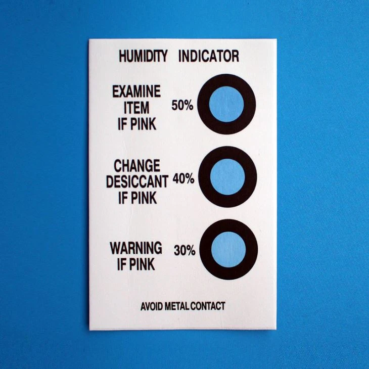 HIC To Indicate Water Content In Silica Gel