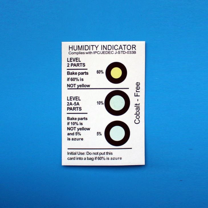HIC To Indicate Water Content In Silica Gel