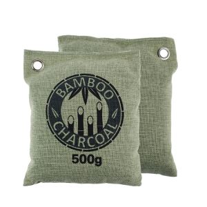 100% bambuko medžio anglies oro valymo krepšys 500g