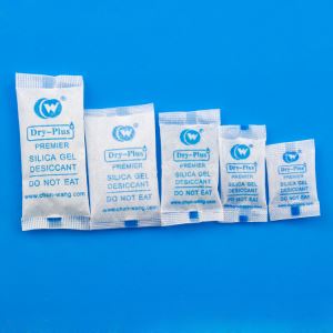 Composite Paper Desiccant į drabužių paketą