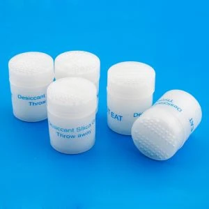 HDPE plastikiniai buteliukai Silikagelio kanistras