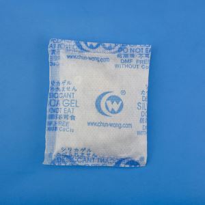 Balta spalva silikagelio desiccant Sachet